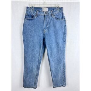 Everlane Jeans Curvy Original Cheeky Crop Denim Organic Cotton Sustainable Basic